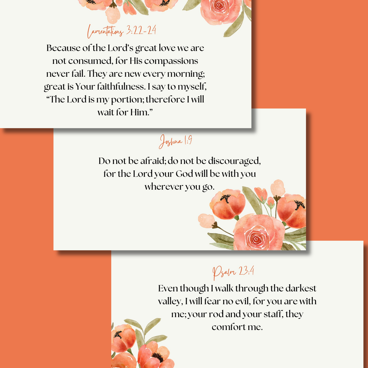 Scripture Cards for Loss