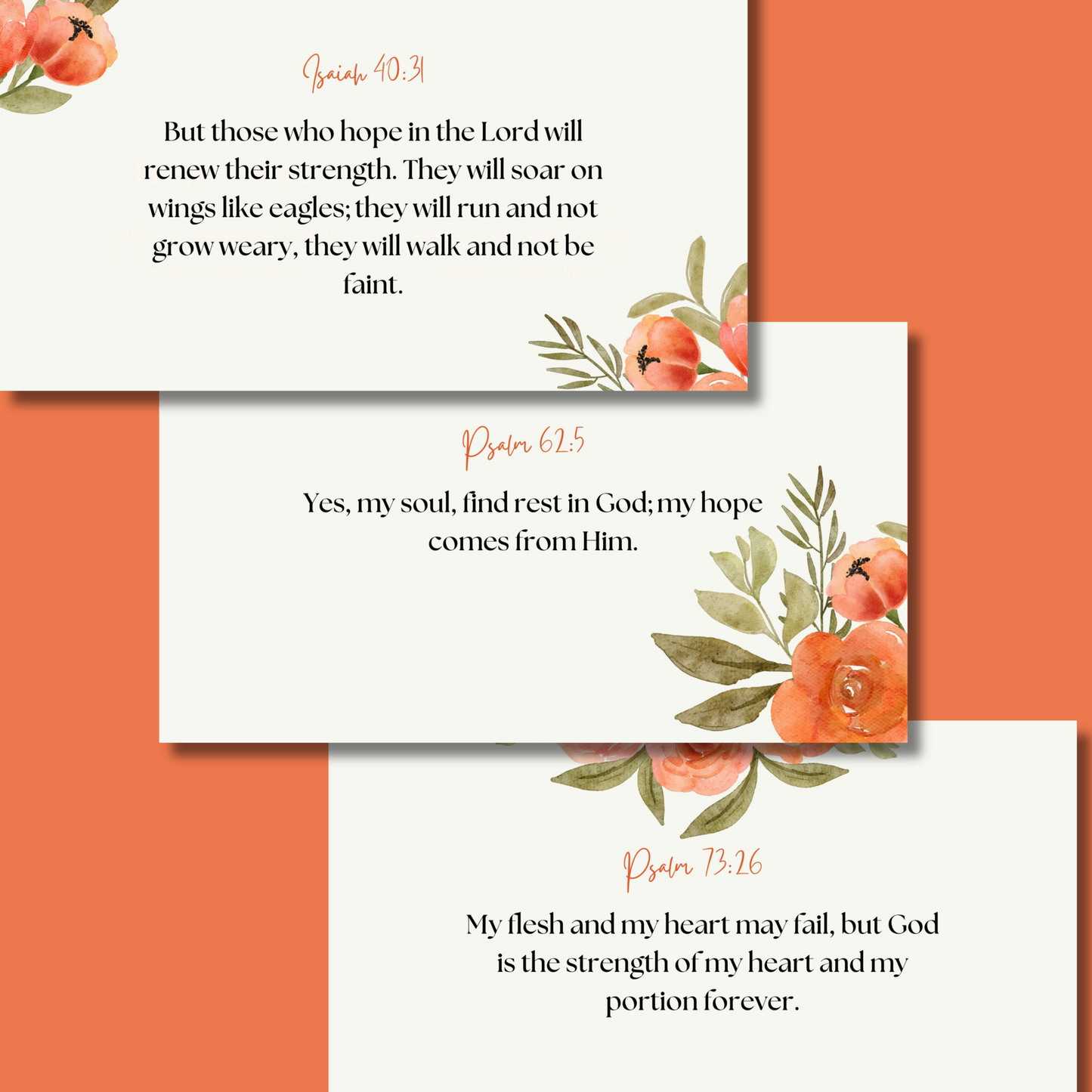 Scripture Cards for Loss