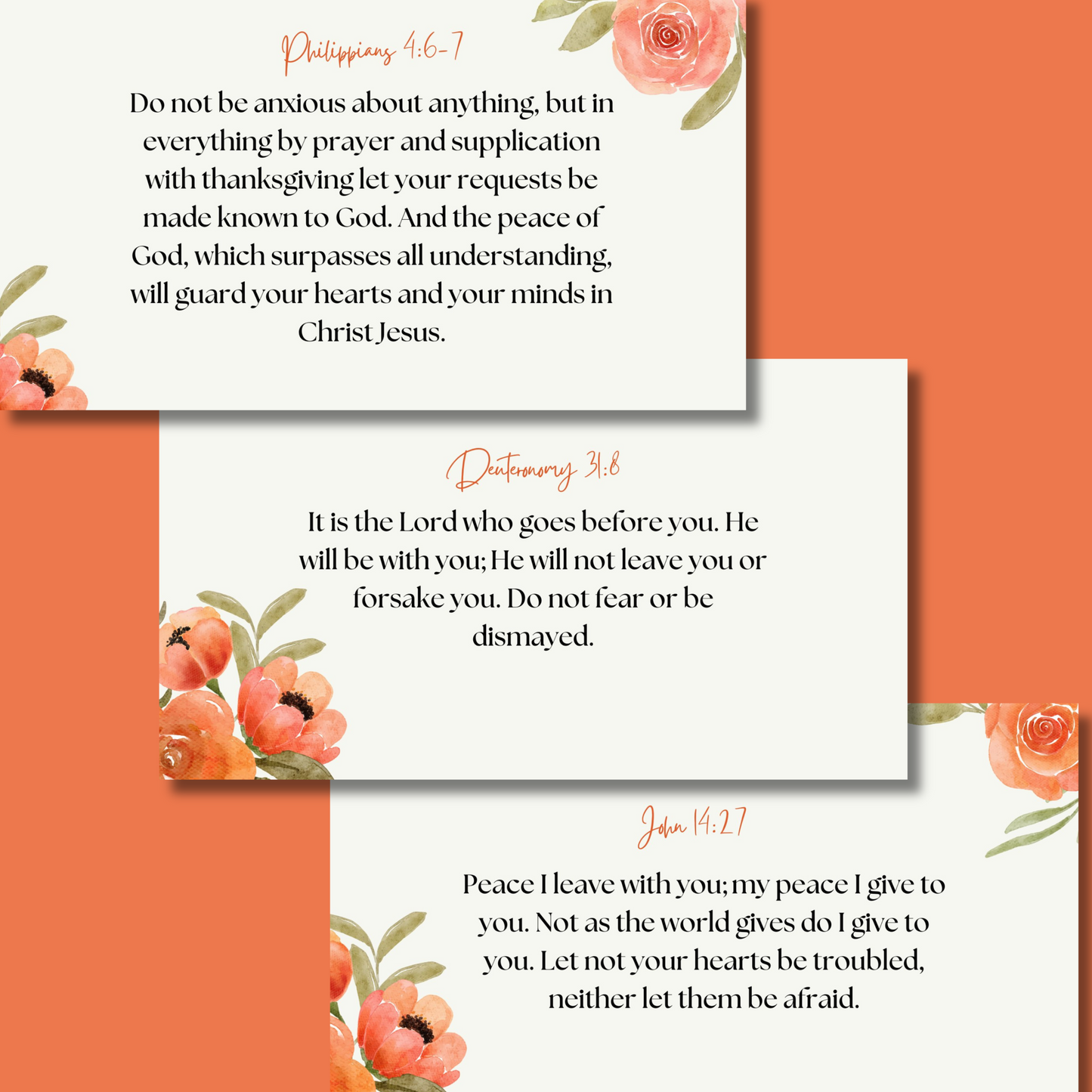 Scripture Cards for Loss