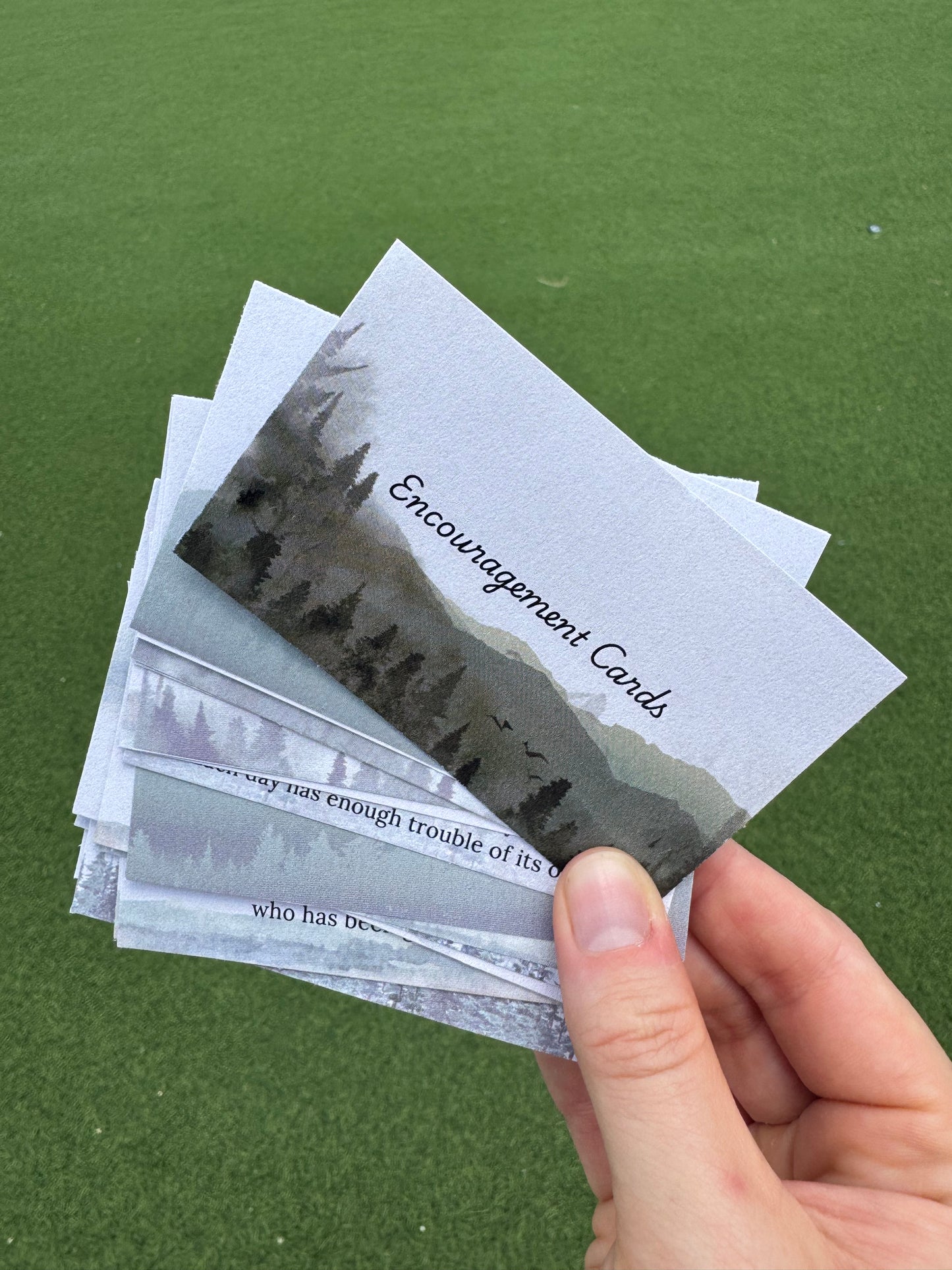 Verse Cards for Encouragement - Men